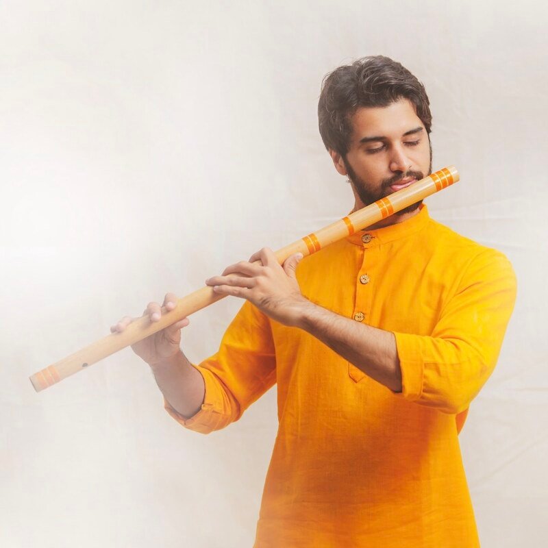 Live Indian Classical Bamboo Flute Meditation by Ashutosh Kshatriya